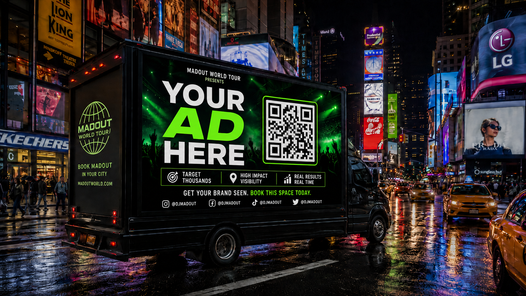 Mobile TV Truck Advertising (5 Days)